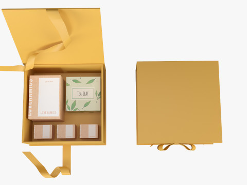 Gift tea box with LOVERAMICS Pro tea 3D 模型