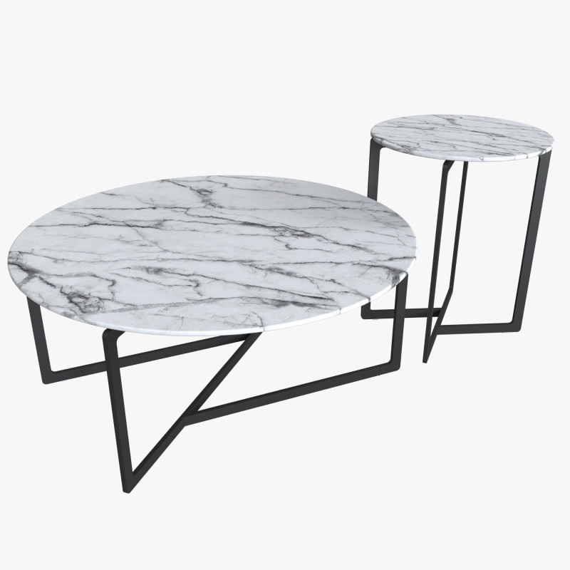 Beymen coffee and side table 3D 模型 .c4d .max .obj .3ds .fbx .stl .blend 