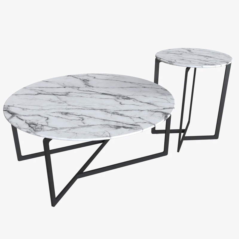 Beymen coffee and side table 3D Model .c4d .max .obj .3ds .fbx .stl .blend