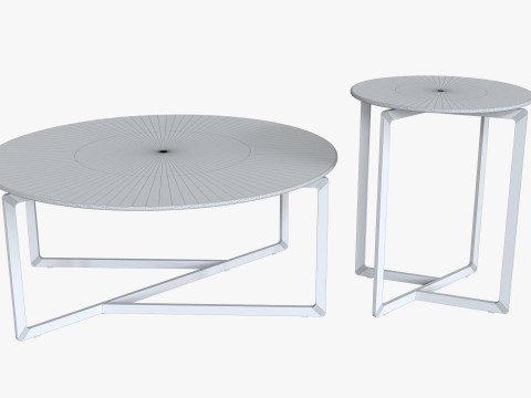 Beymen coffee and side table 3D 模型
