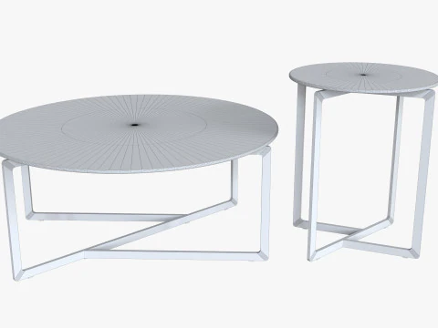 Beymen coffee and side table 3D Model