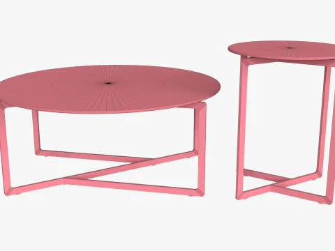 Beymen coffee and side table 3D Model