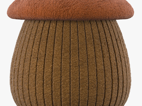 Beymen Mushroom Pouf Modello 3D