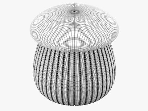 Beymen Mushroom Pouf 3D Model