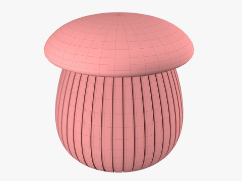 Beymen Mushroom Pouf 3D 模型