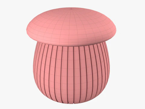 Beymen Mushroom Pouf 3D Model