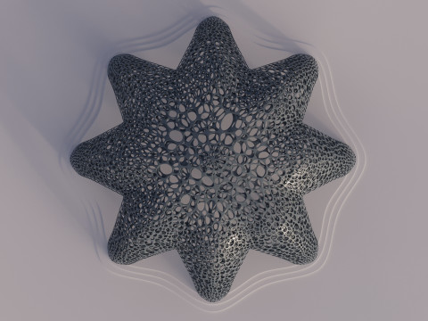 Parametric Celestial Pavilion 3D 模型