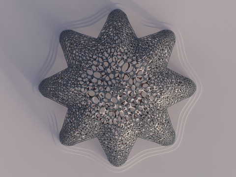 Parametric Celestial Pavilion 3D 模型
