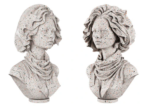 Female bust 3D Model
