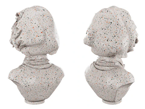 Female bust 3D Model