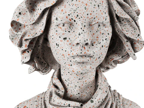 Female bust 3D Model