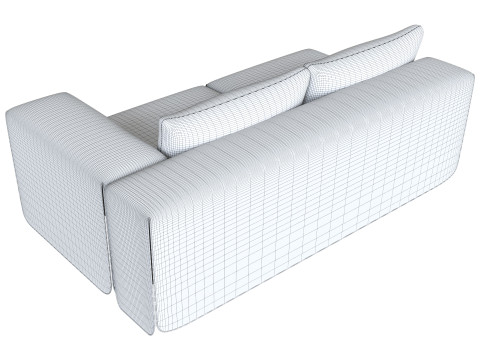 Современный диван 3D Модель