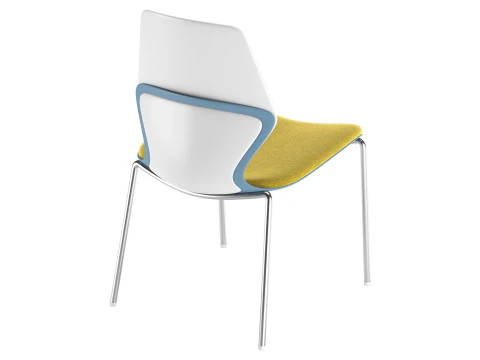 Safco Arcozi 4 脚布張り 3Dモデル