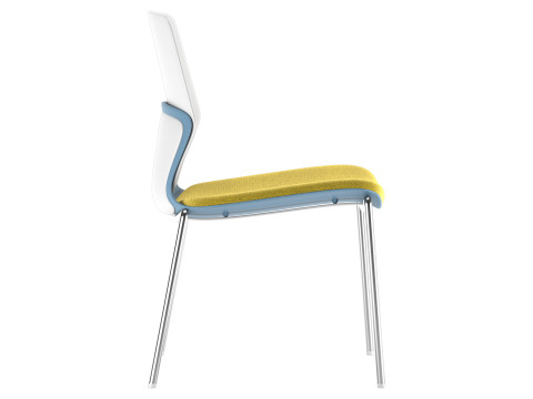 Safco Arcozi Four Leg Upholstered 3D Model