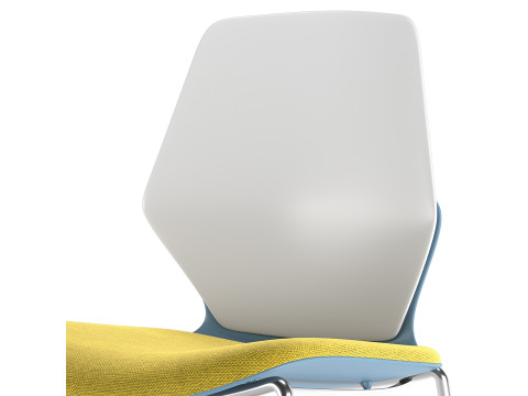 Safco Arcozi Four Leg Upholstered 3D Model