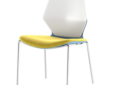 Safco Arcozi Four Leg Upholstered 3D Model