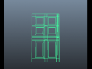 wood door 3D Model