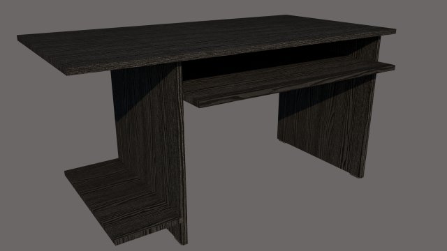desk Modelo 3D .c4d .max .obj .3ds .fbx .stl .blend 