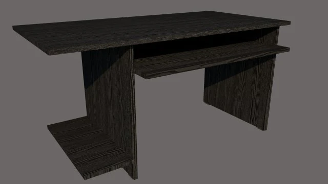 desk 3D Model .c4d .max .obj .3ds .fbx .stl .blend 