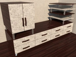 tv stand 3D Model