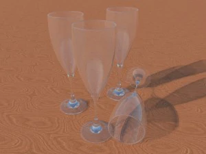 bicchiere Modello 3D