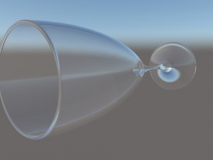 glass 3D 모델