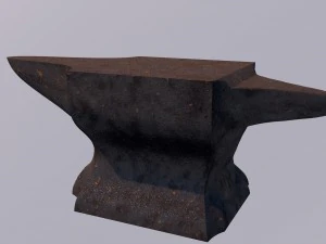 निहाई 3D मॉडल