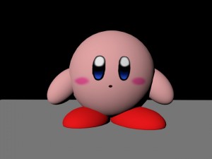 kirby 3D 모델