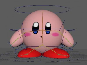 kirby 3D Model