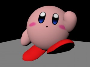 kirby 3D 모델