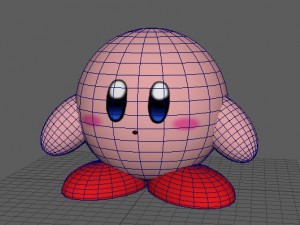 kirby 3D 모델