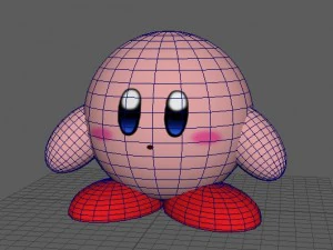 kirby 3D Model