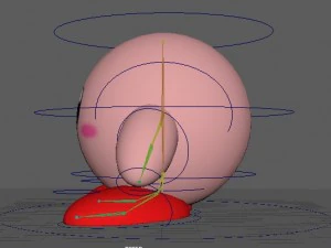 kirby 3D Model