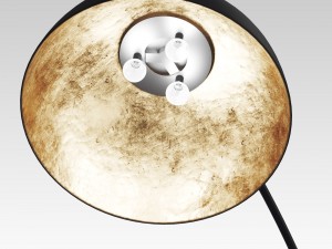 the arc black floor lamp 3D 모델
