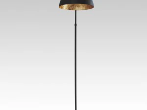 the arc black floor lamp 3D Model