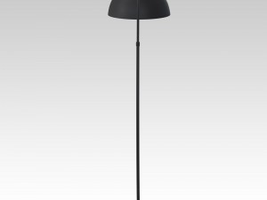 the arc black floor lamp 3D 모델