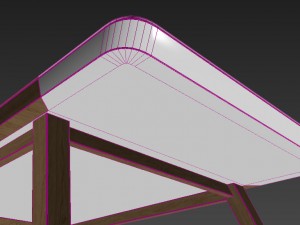 kure erik dining table ash wood Modèle 3D