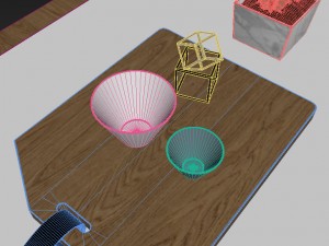 kure erik dining table ash wood Modèle 3D