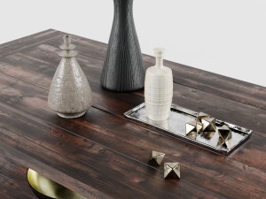 ana white rustic x coffee table 3D-Modell