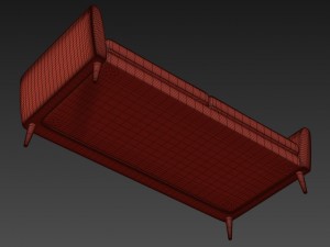 bryght emil quartz sofa 3D Модель
