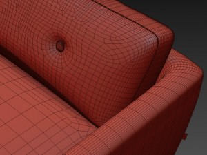 bryght emil quartz sofa 3D Модель
