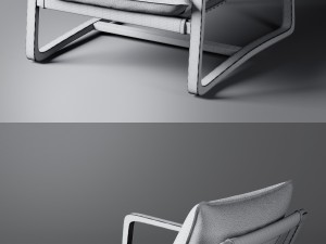 abbott ace chair 3D मॉडल