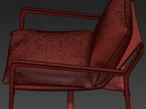 abbott ace chair 3D मॉडल
