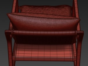abbott ace chair 3D मॉडल
