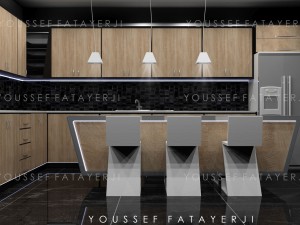 modern kitchen 3D Model