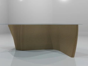 parametric table design 3D Model