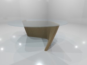 parametric table design 3D Model