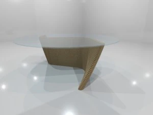 parametric table design 3D Model