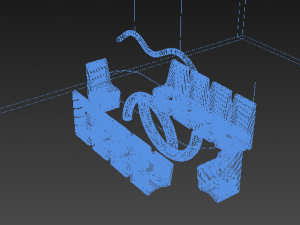 parametric dinning area 3D मॉडल