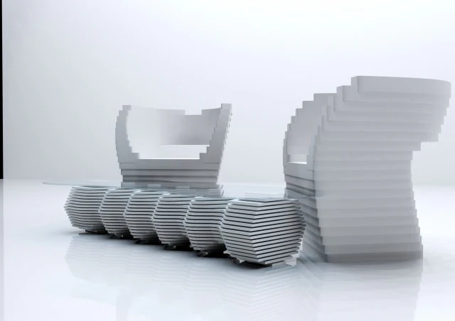parametric chair design 3D Model .c4d .max .obj .3ds .fbx .stl .blend 